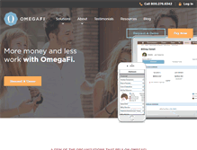 Tablet Screenshot of omegafi.com